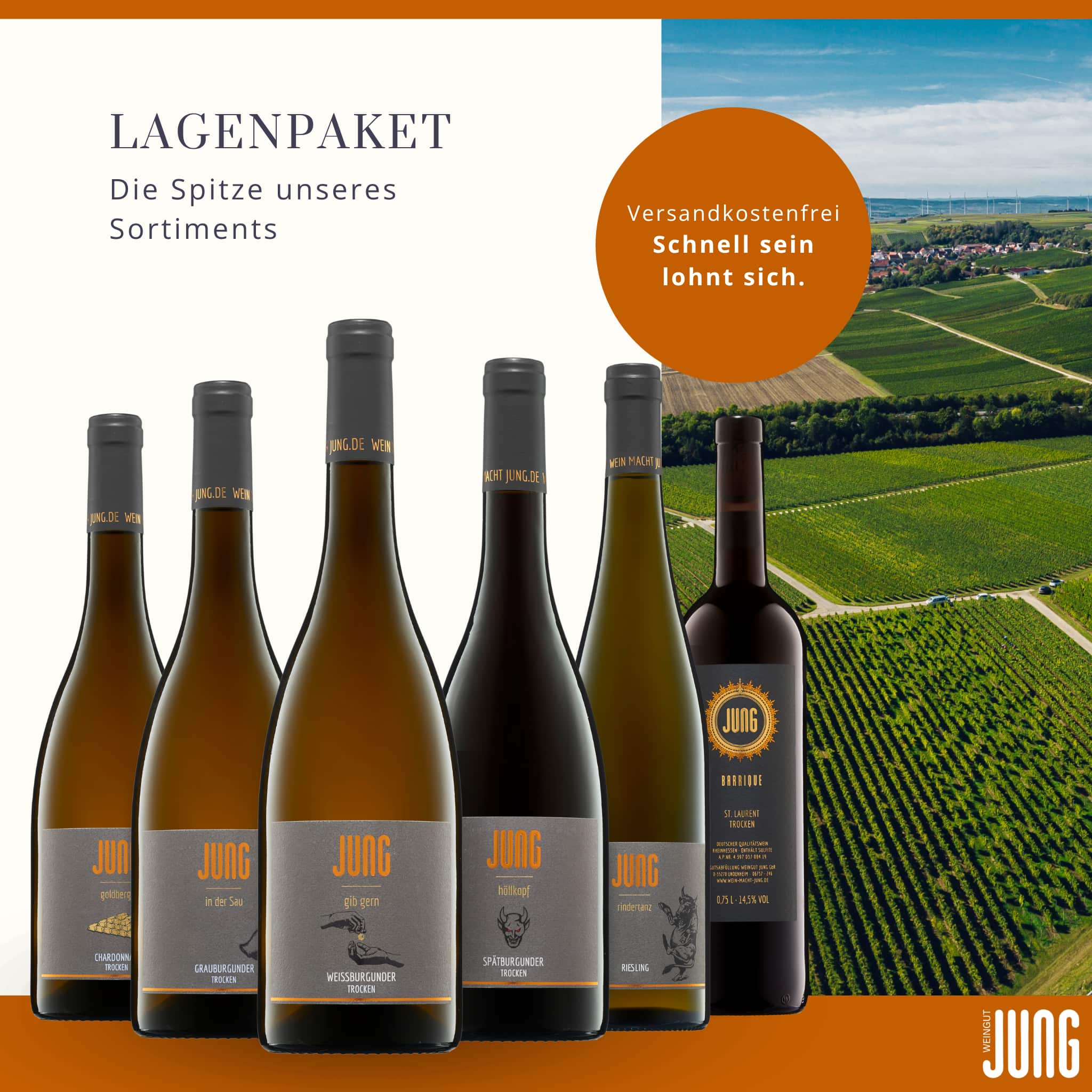 Weinpaket - Unsere besten Lagen